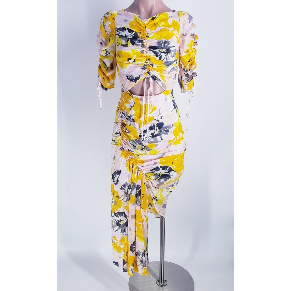 Alice McCALL Silk Soiree Dress Safon Floral